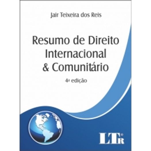 Resumo de Direito Internacional e Comunitario - Ltr
