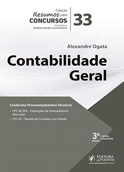 Resumos para Concursos - Volume 33 - Contabilidade Geral - Juspodivm