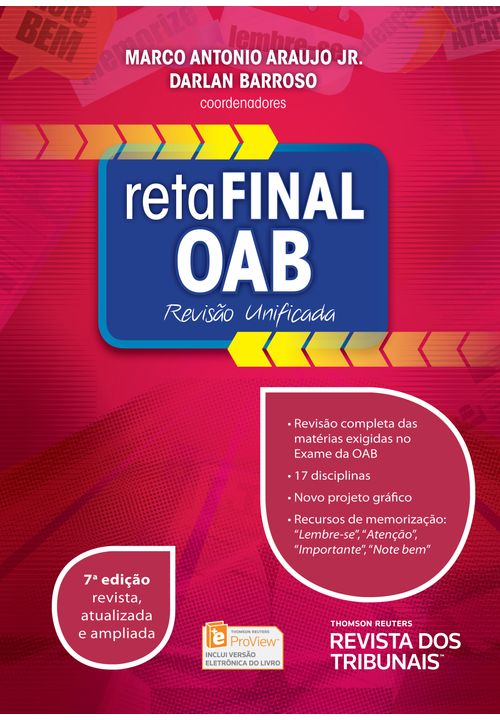 Reta Final OAB Revisão Unificada - 7ª Edição