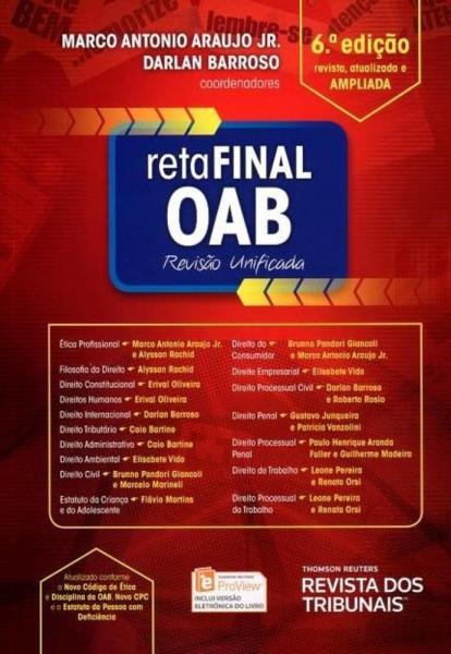 Reta Final Oab - Revisao Unificada - Rt - 1