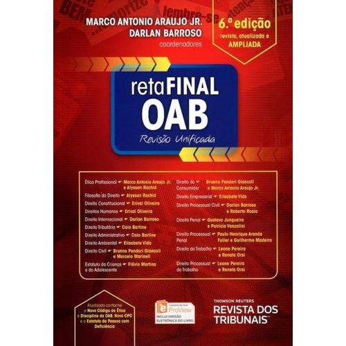 Reta Final Oab - Revisao Unificada - Rt