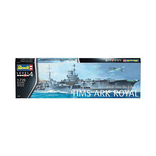 Revell 05149 Hms Ark Royal Tribal Class Destroyer 1/720