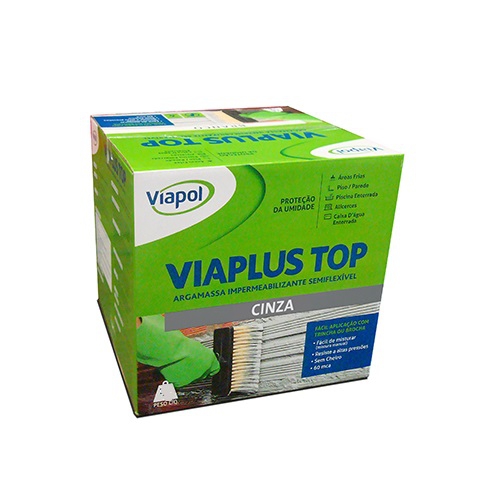 Revestimento Impermeabilizante Viaplus Top 18Kg Viapol