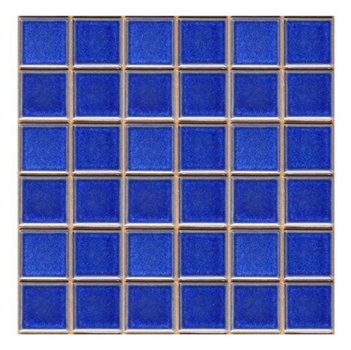 Tudo sobre 'Revestimento para Piscina Azul Viscaya 30,3x30,3cm Jatobá'