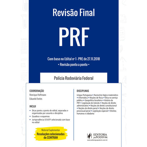 Revisão Final - Polícia Rodoviária Federal (2018)