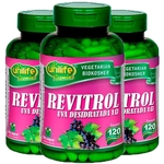 Revitrol (Uva Desidratada) 3X120 Cápsulas Unilife