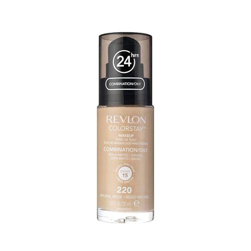 Tudo sobre 'Revlon ColorStay Makeup For Combination Oily Skin Fps 15 Natural Beige 220 Base 30ml'