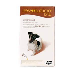 Revolution 60mg Zoetis (5 a 10kg) 1 Pipeta