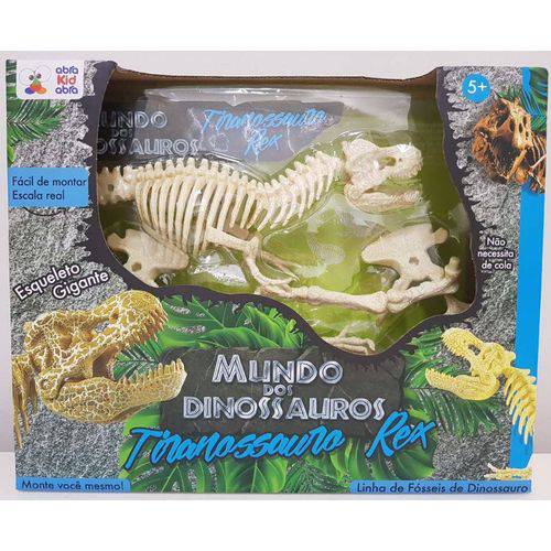 Rex Esqueleto Mundo dos Dinossauros - Abrakidabra 7274