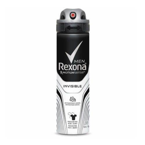 Rexona Invisible Desodorante Aerosol Masculino 90g