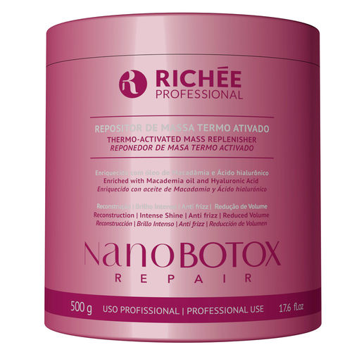 Tudo sobre 'Richée Professional Nano Botox Repair - Repositor de Massa'