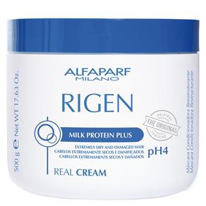 Rigen Real Cream Ph4 Alfaparf - Máscara Condicionadora Reestruturante - 500g