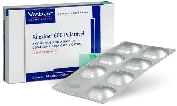 Rilexine 600MG -7/Comprimidos - Virbac
