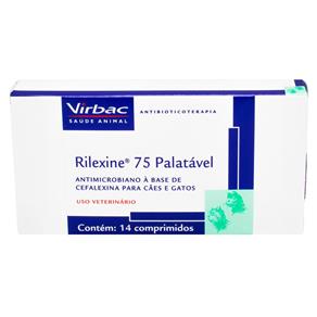 Rilexine 75 Mg Caixa com 14 Comprimidos Antibiotico