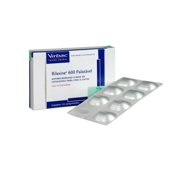 Rilexine com 14 Comprimidos Virbac 600mg