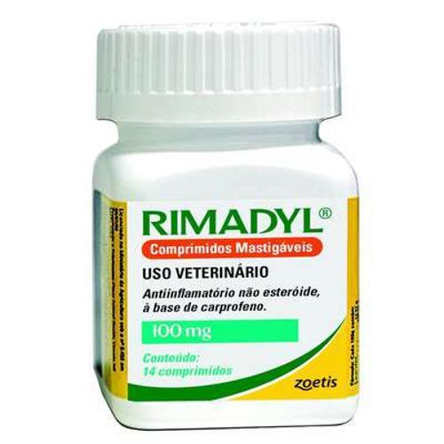 Rimadyl 100 Mg Antinflamatorio 14 Comprimidos - Zoetis