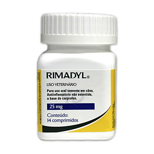 Rimadyl 25mg - 14/comprimidos