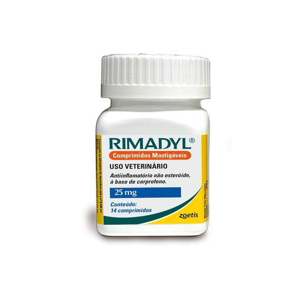 Rimadyl Zoetis 25mg 14 Comprimidos
