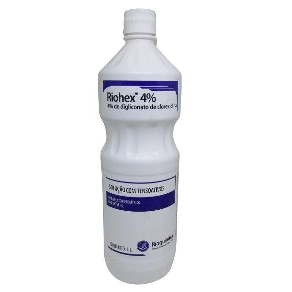 Riohex Clorexidina 4% Degermante 1000ml Rioquímica - Rioquimica
