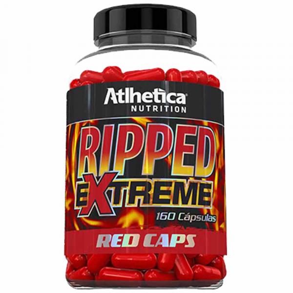Tudo sobre 'Ripped Extreme Red Caps - 160 Cápsulas - Atlhetica Evolution'