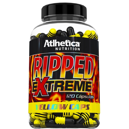 Ripped Extreme Yellow (120 Cápsulas) - Atlhetica Nutrition