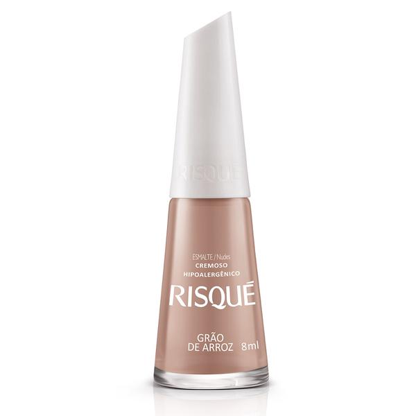 Risqué - Esmalte Cremoso - Grão de Arroz - 8ml