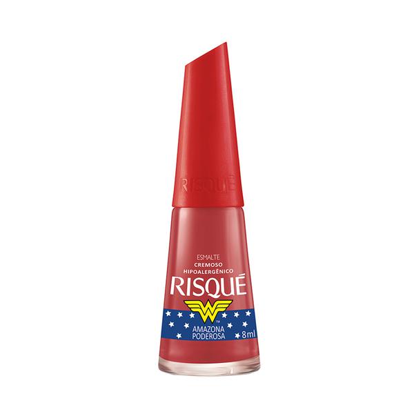 Risqué - Esmalte Cremoso Mulher Maravilha - Amazona Poderosa - 8ml