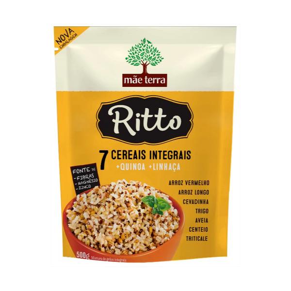 Ritto 7 Cereais Integrais Quinoa e Linhaça 500G Mãe Terra