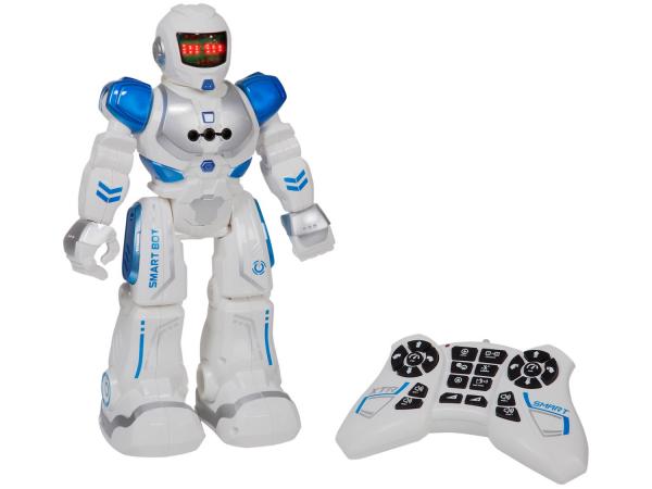 Tudo sobre 'Robô de Brinquedo com Controle Remoto com Luzes - e Sons Xtrem Bots Smart Bot Fun'