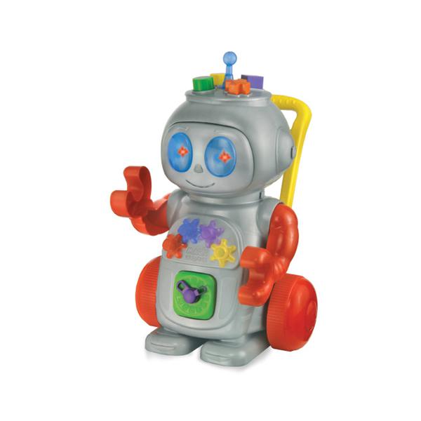 Robô Infantil Primeira Infância Cinza/Vermelho 1016 - Magic Toys - Magic Toys