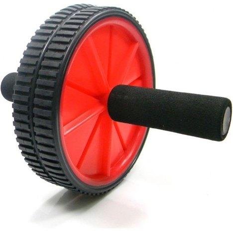 Roda de Exercícios Exercise Wheels Vermelha - Liveup Ls3160v