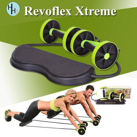 Roda para Exercício Abdominal Elástico Revoflex Xtreme