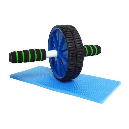 Roda para Exercícios Abdominal Lombar Exercise Wheel com Apoio de Joelhos - Import - Sports