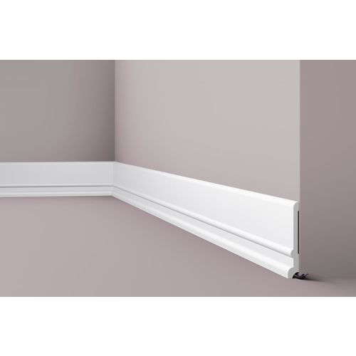 Rodape de Poliestireno Mod Fd21 20x130mm Caixa com 36,60 Metros