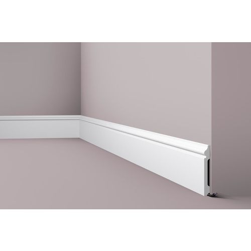 Rodape de Poliestireno Mod Fl2 15x120mm Caixa com 24,40 Metros