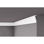 Rodateto de Isopor Mod M1 30x120mm Barra com 2 Metros