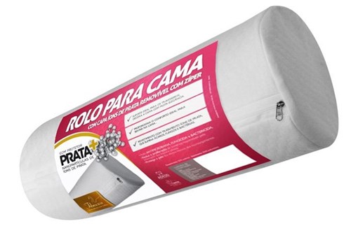 Rolo Cama Box Fibrasca C/ Íons de Prata Casal - 1,35X0,20