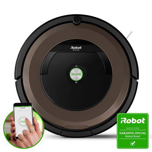 Roomba 890 - Robô Aspirador de Pó Inteligente Bivolt IRobot