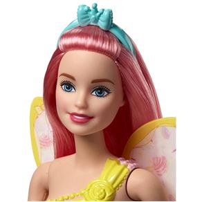 Rosa Boneca Fada Barbie - Mattel FJC88