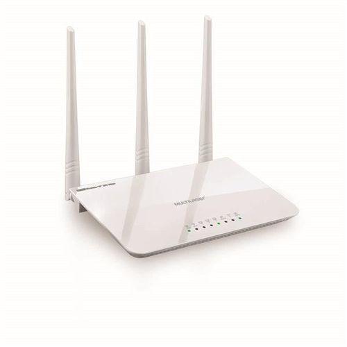 Roteador 3 Antenas Branco Novo Modelo Ipv6 300 Mbps Multilaser RE163V