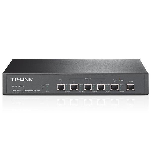 Roteador Broadband Tp Link Tl R480t+ Load Balance 2 Portas Wan e 3 Portas Lan - Tp Link Smb