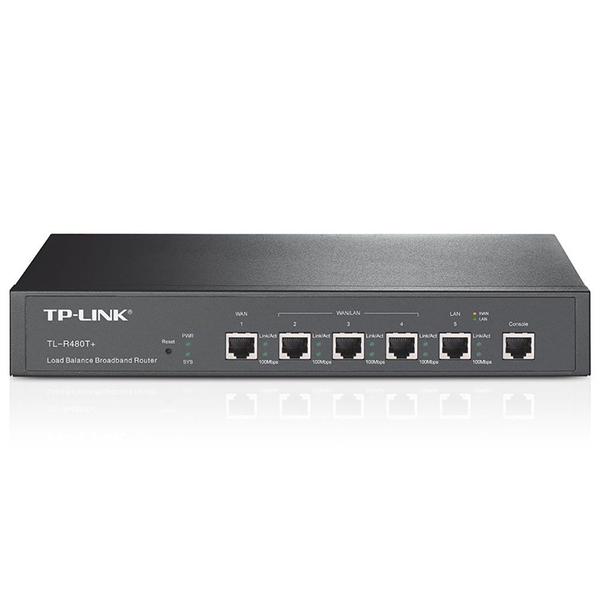 Roteador Broadband TP-Link TL-R480T+ Load Balance 2 Portas Wan e 3 Portas Lan - Tp-link Smb