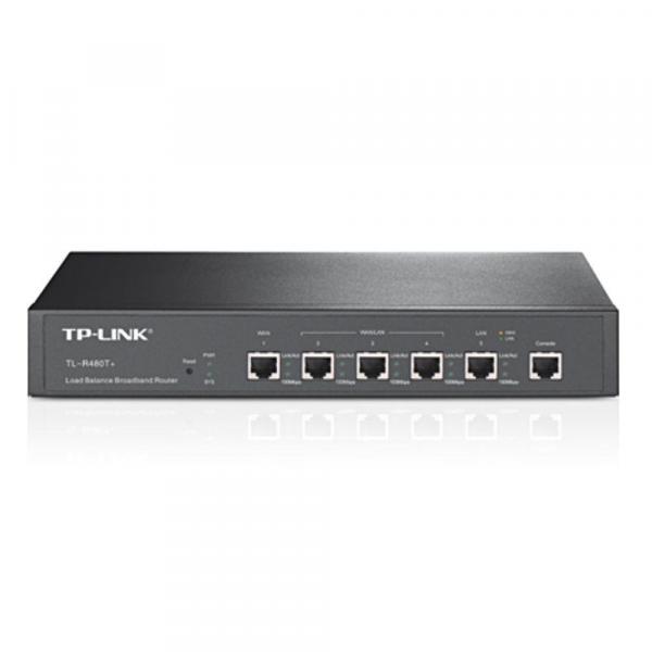 Roteador Cabeado TP Link 5 Portas TL-R480T+ 4 Portas WAN, LAN, Load Balance, DDNS, UPn - Tp-link