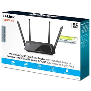 Roteador D-Link Wi-Fi Ac 1200Mbps (Dir-822)
