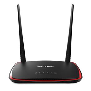 Roteador Facebook Hotspot 300Mbps Duas Antenas - Preto - Re300