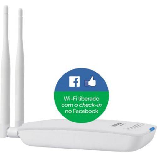 Tudo sobre 'Roteador Intelbras Hotspot 300 Wifi com Check-in Facebook Ap'