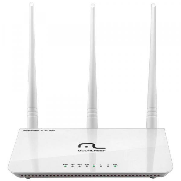 Roteador Multilaser Wireless 300 Mbps 2.4GHz 3 Antenas 5dBi RE163
