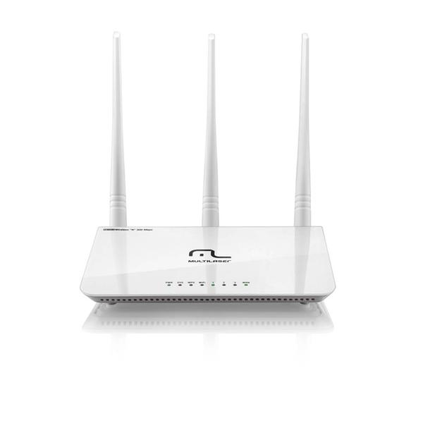 Roteador Multilaser Wireless 300Mbps 2.4GHz 3 Antenas 5dBi - RE163