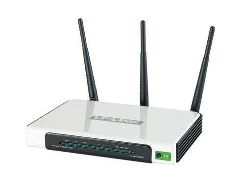 Roteador Wireless 300mbps 3 Antenas Tl-Wr1043nd Tp Link