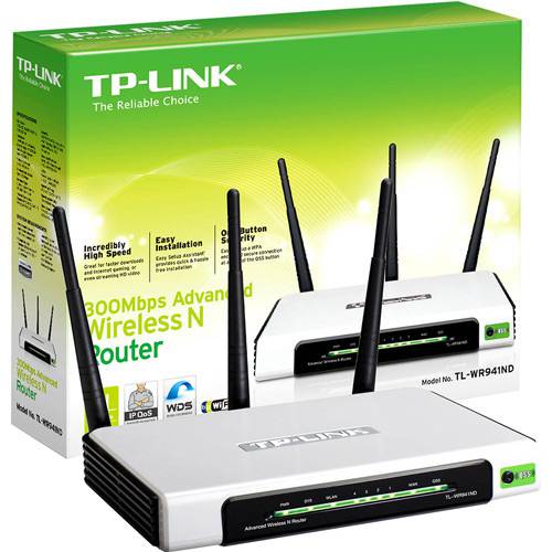 Tamanhos, Medidas e Dimensões do produto Roteador Wireless 300Mbps TL-WR941ND TP-Link